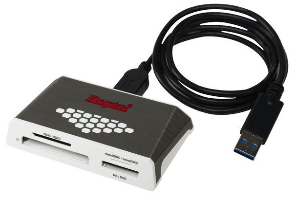 Kingston FCR-HS4 czytnik USB 3.0 zgodny z UHS-II i UDMA-7