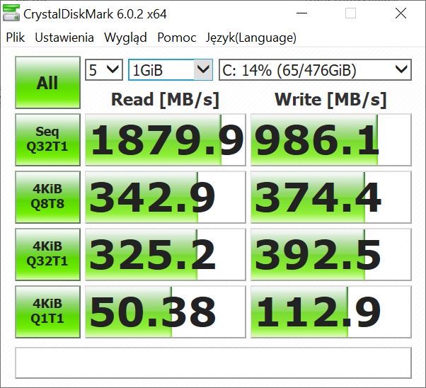crystal disk mark