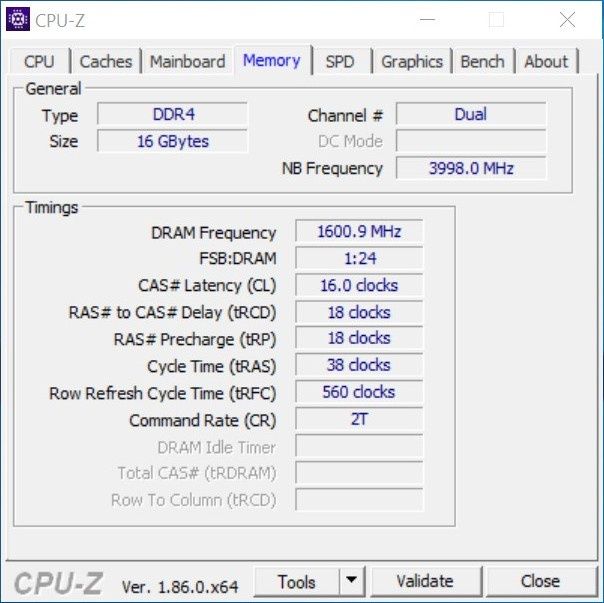 AORUS RGB Memory - CPU-Z