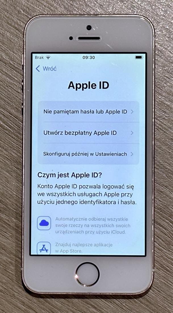 tworzenie apple id