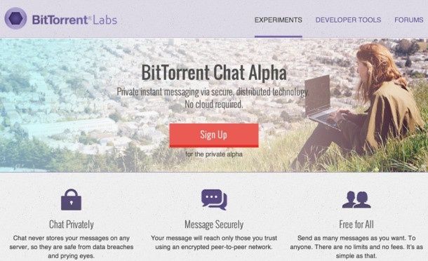 bittorrent chat komunikator internetowy bezpieczeństwo anonimowość sieć p2p