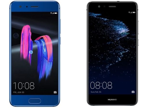 Honor 9 i Huawei P10 Lite
