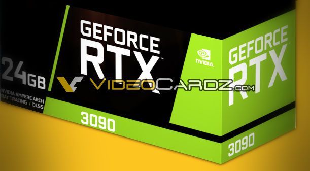 Nvidia GeForce RTX 3090 - pudełko karty