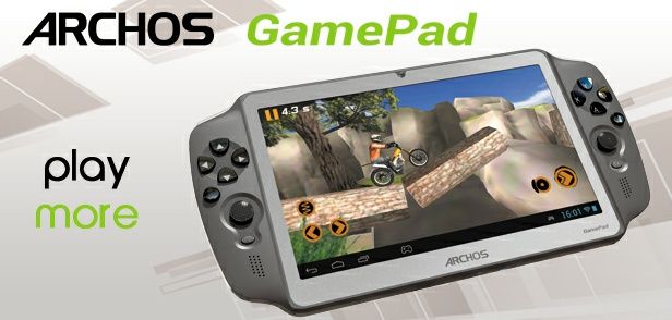 Archos GamePad: hybryda tabletu i konsoli do gier z Androidem 4.1 Jelly Bean - cena i specyfikacja