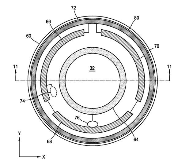 Samsung Gear Blink patent