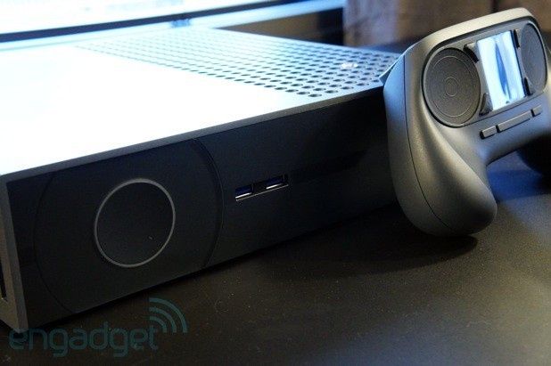steam machines wygląd kontroler