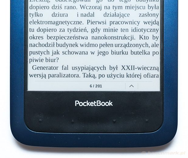 PocketBook Aqua - przyciski