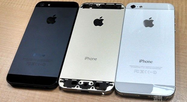 iPhone 5S smartfon kolory