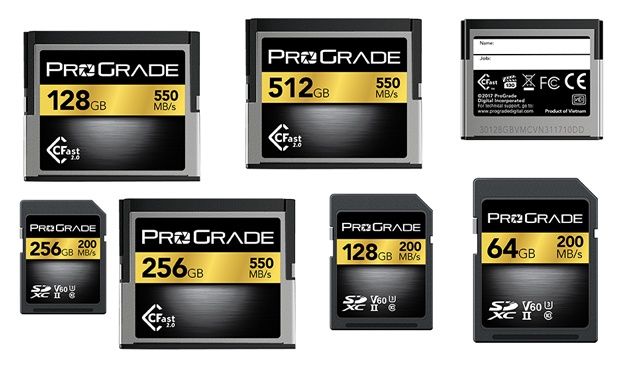 ProGrade karty pamięci