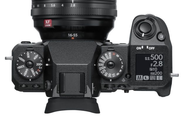 Fujifilm X-H1 widok góra