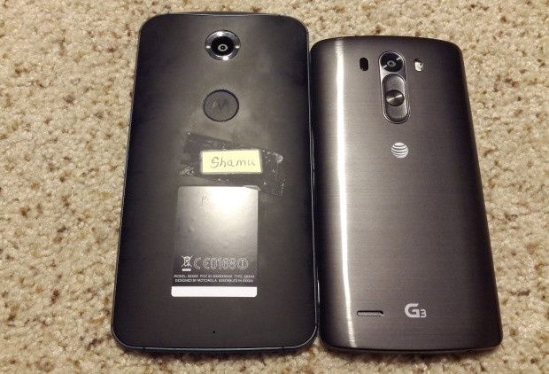 Nexus 6 smartfon tył
