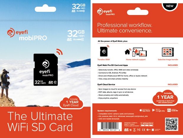 Eyefi Mobi Pro pudełko