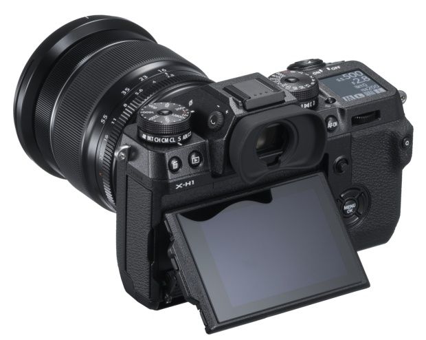 Fujifilm X-H1 widok tył ekran