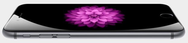 iPhone 6 smartfon bok