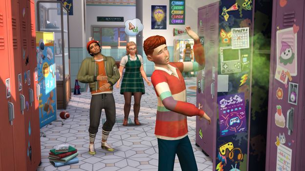 The Sims 4: Licealne lata - śmierdzibomba w szafce szkolnej