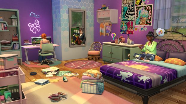 The Sims 4: Licealne lata - pokój licealistek