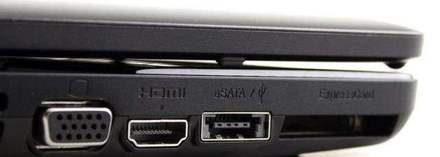 Złącze HDMI pozwoli podłączyć do notebooka zewnętrzny monitor, co przyda się do stałej pracy przy biurku, lub do podłączenia projektora podczas prezentacji. [źródło: Sony]