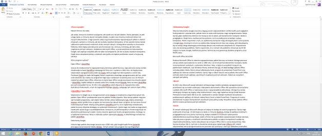 Microsoft Office 2013/365 – edytor tekstu Word.