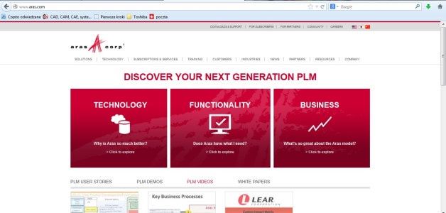 Aras Corporation oferuje bezpłatnie system PDM/PLM – Aras Innovator. System ma bardzo duże możliwości, ale brak jest wsparcia dla darmowej wersji.