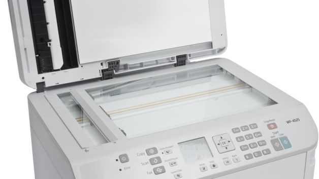 Moduł skanujący  urządzenia wModuł skanujący  urządzenia wielofunkcyjnego Epson WorkForce Pro WP-4525 DNF. [źródło: Epson]ielofunkcyjnego Epson WorkForce Pro WP-4525 DNF. [źródło: Epson]