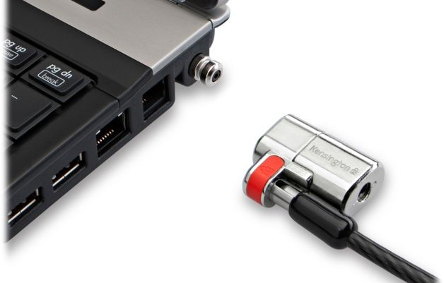 Kensington Lock pozwala zabezpieczyć laptopa przed kradzieżą.