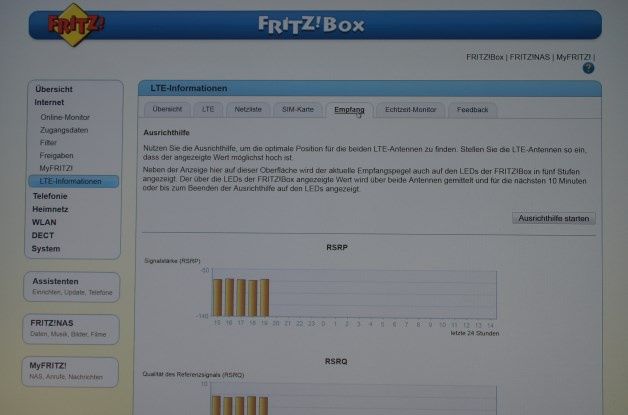 Aplikacja FRITZ!App DSL LTE Hybrid