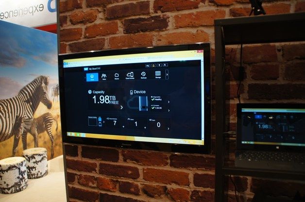 Możliwości sterowania chmurą WD My Cloud bazująca na dyskach My Cloud EX.