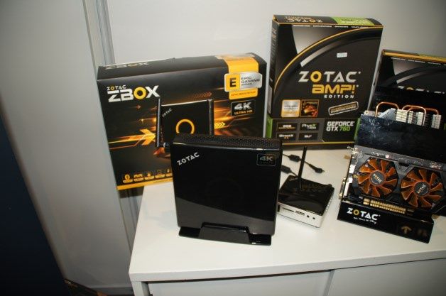 komputer mini-PC Zotac ZBOX EI750 Plus obsługuje rozdzielczość 4K.