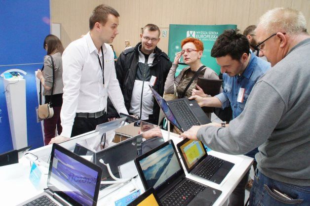 Na Mobile-IT bardzo dużym zainteresowaniem cieszyło się stoisko firmy Microsoft