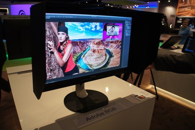 Monitor do prac graficznych z przestrzenią barwną AdobeRGB (10-bit) – Philips 272P4APJKHB (27”)