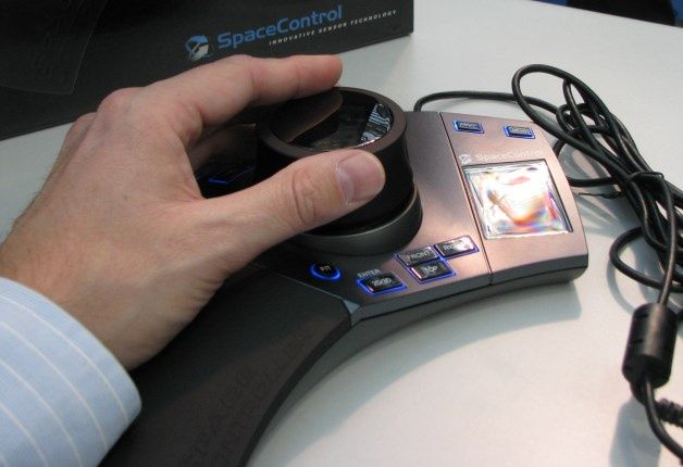 Mysz 3D SpaceController firmy Space Control [autor: Maciej Stanisławski]
