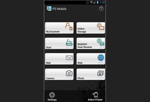 Aplikacja PageScope Mobile pozwala na drukowanie z poziomu urządzeń mobilnych na drukarkach znajdujących się w siedzibie firmy. [źródło: Konica Minolta]