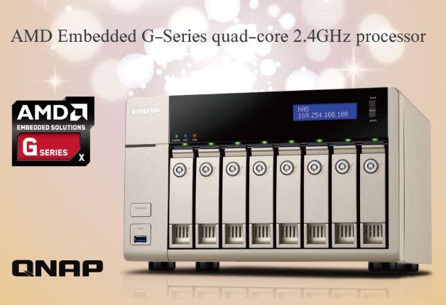 QNAP TVS-863polus [źródło: AMD/QNAP]