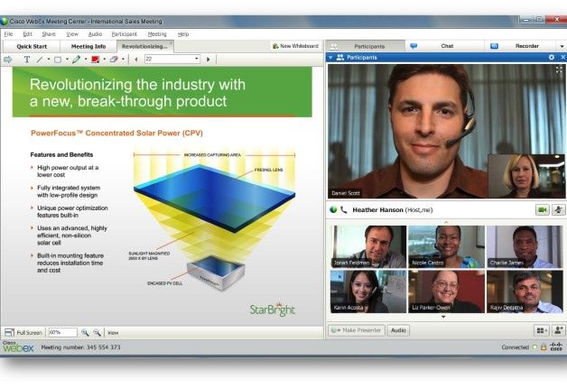 Cisco WebEX Meeings Server [źródło: Cisco]
