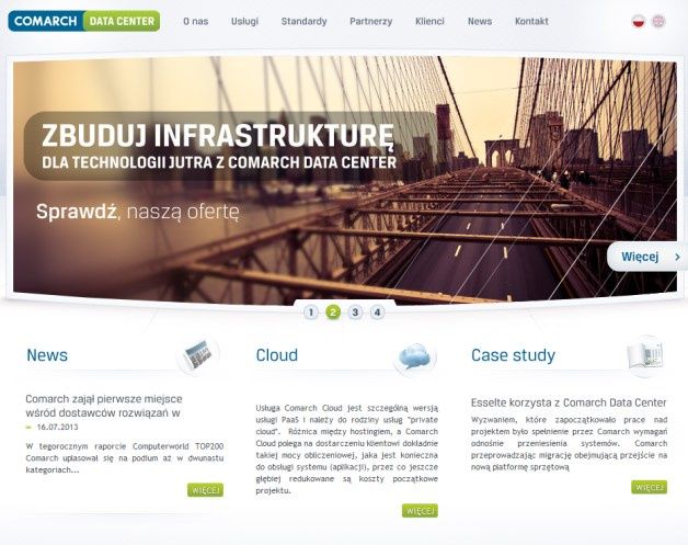 Dzięki zastosowaniu wielu technologii oraz rozproszonej architekturze Comarch Data Center oferuje duże bezpieczeństwo dla przechowywanych w nim danych. [źródło: Comarch]