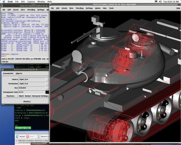 BRL-CAD to dostępny za darmo od 2004 roku program do modelowania bryłowego wykorzystywany od lat 70. w armii amerykańskiej. Na tej liczącej przeszło milion linii kodu  aplikacji powstała znaczna część uzbrojenia US Army. [źródło: BRL-CAD]