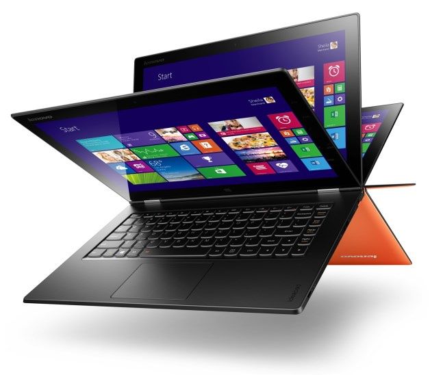 Ultrabooki Lenovo Idea Yoga 2 wyposażone są w ekran o rozdzielczości QHD+ (3200×1800 pikseli). [źródło: Lenovo]