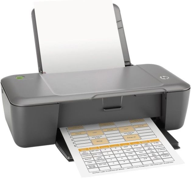 Za przykład taniej drukarki atramentowej (kosztuje ok. 160 zł) może posłużyć HP Deskjet 1000. [źródło: HP]