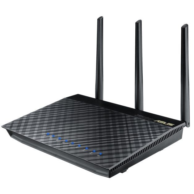 ASUS RT-AC66U Black Diamond Dual-Band Wireless AC 1750 Gigabit Router to przykład routera zgodnego z bezprzewodowymi stanadardami IEEE 802.11a/b/g/n I najnowszym IEEE 802.11ac. [źródło: Asus]