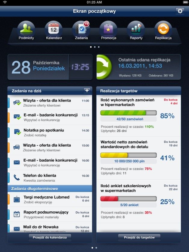 Mobile Touch firmy Asseco BS to nowoczesny system klasy SFA/CRM zaprojektowany z myślą o urządzeniach dotykowych z systemem iOS oraz Android. [źródło: Asseco]