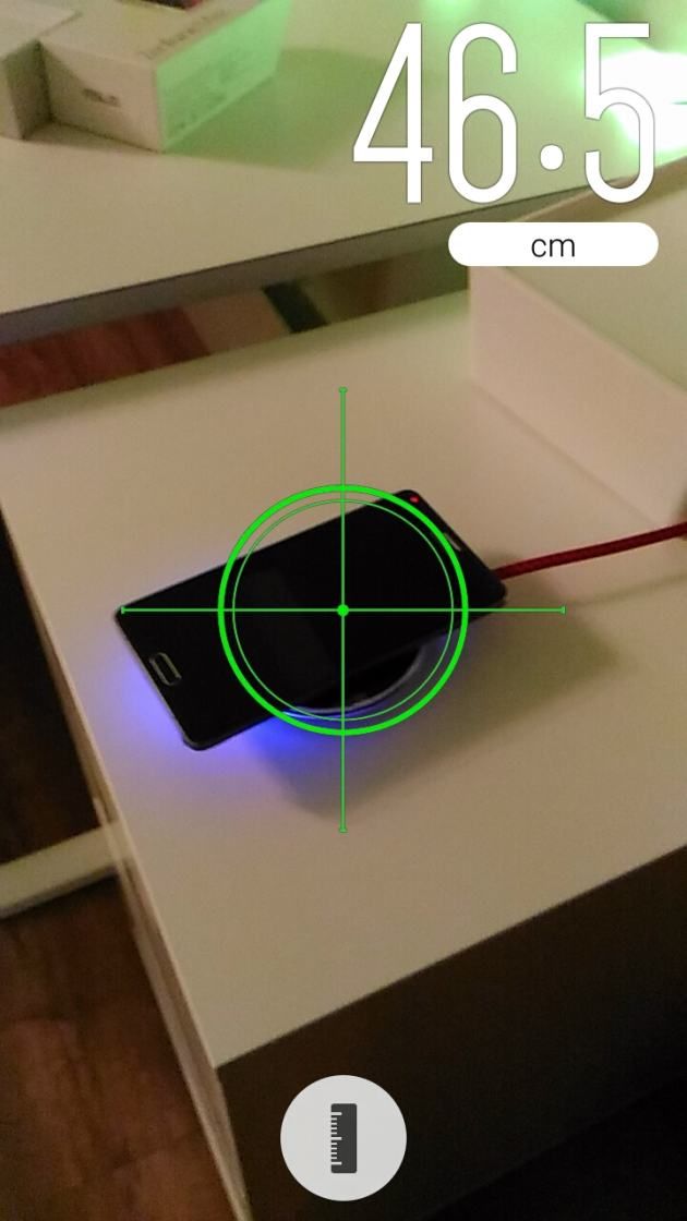 asus zenfone max linijka laserowa