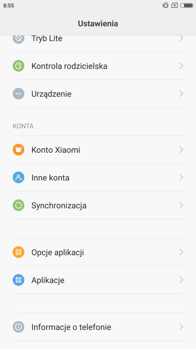 Xiaomi Redmi Note 3 interfejs 3