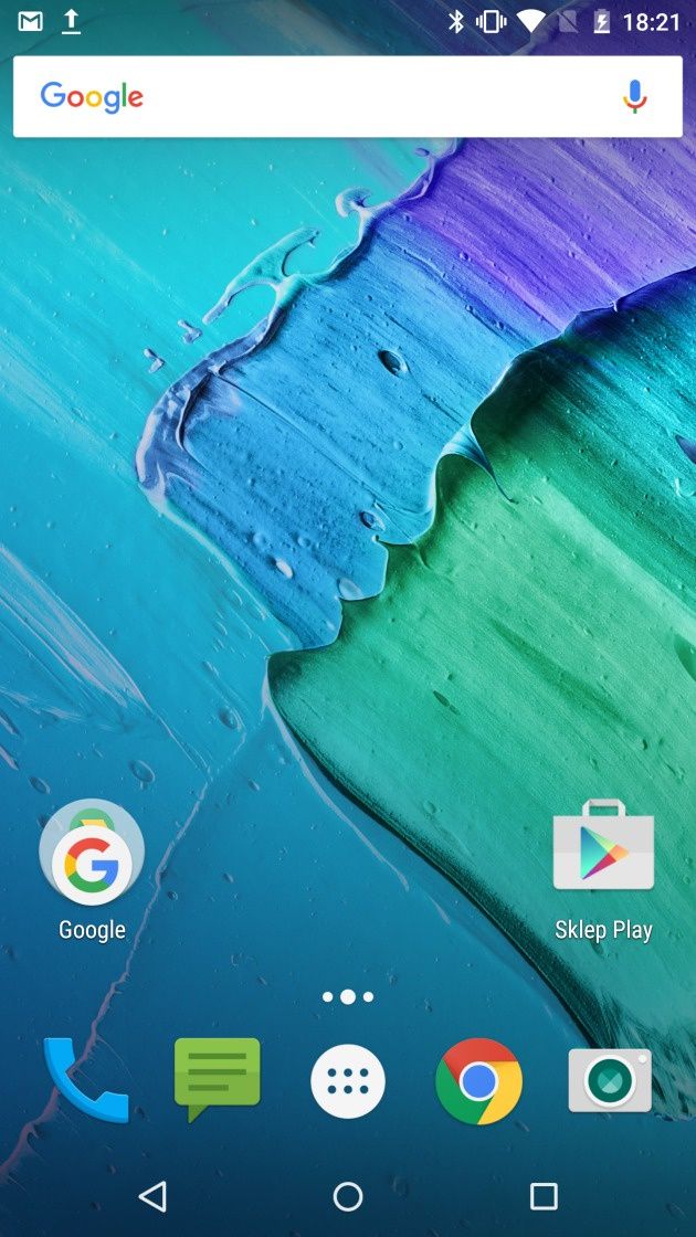 Interfejs Motorola Moto X Style