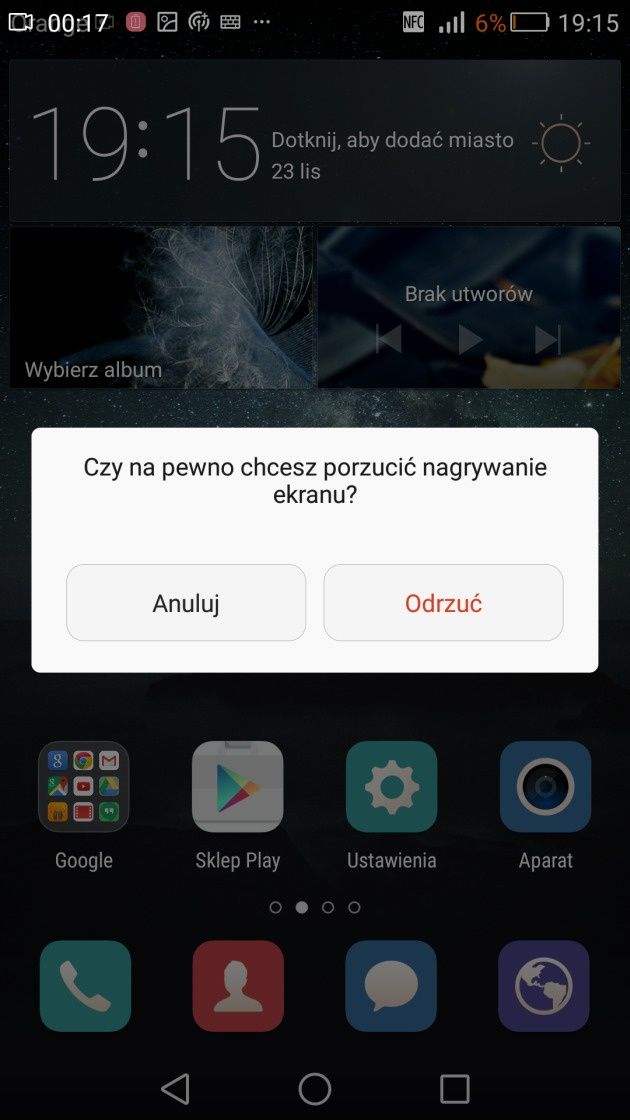 Huawei Mate S gesty puknięć
