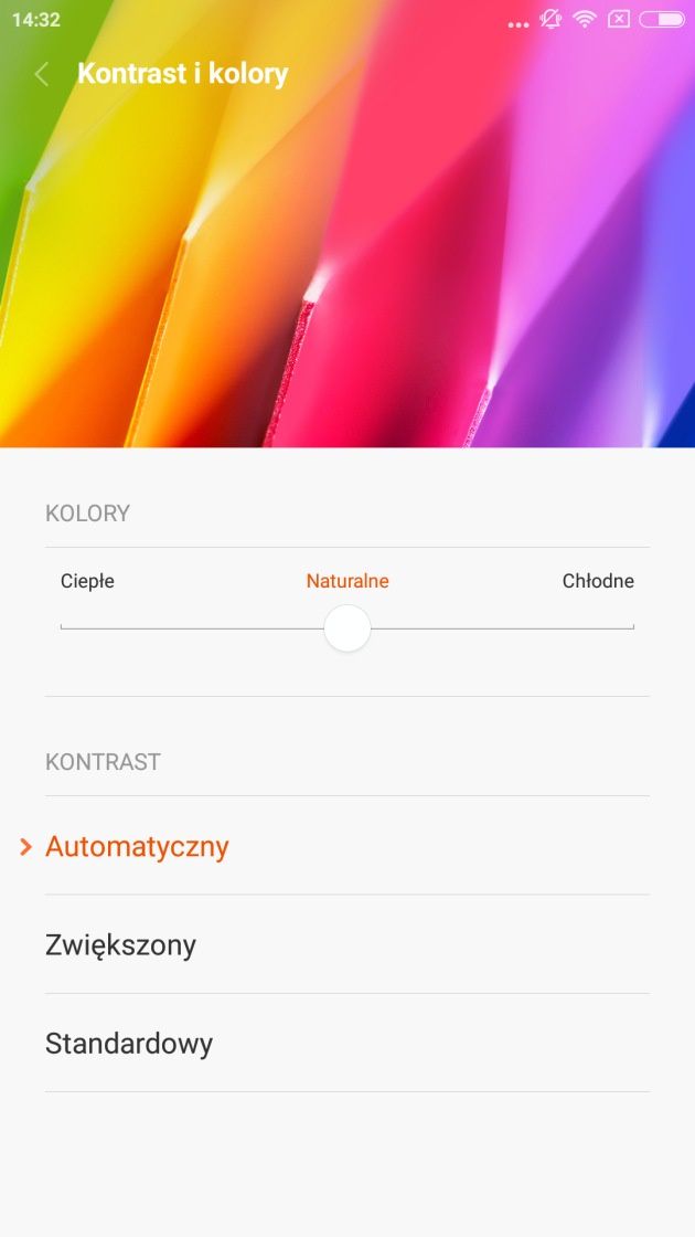 Xiaomi Redmi Note 3 dopasowanie kolorów