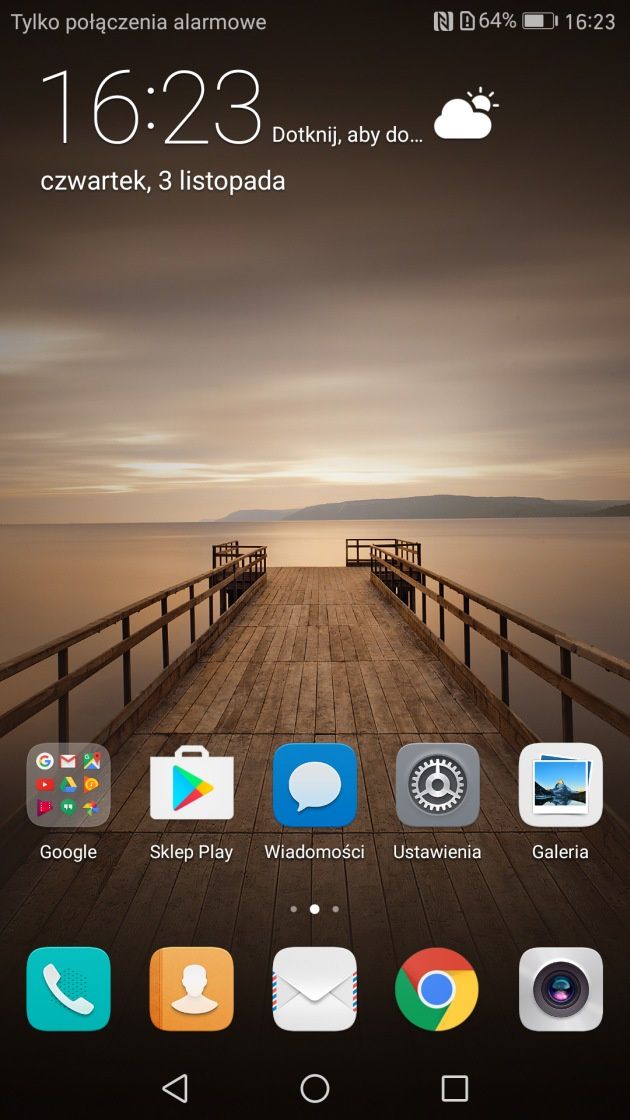 Huawei Mate 9 interfejs 1
