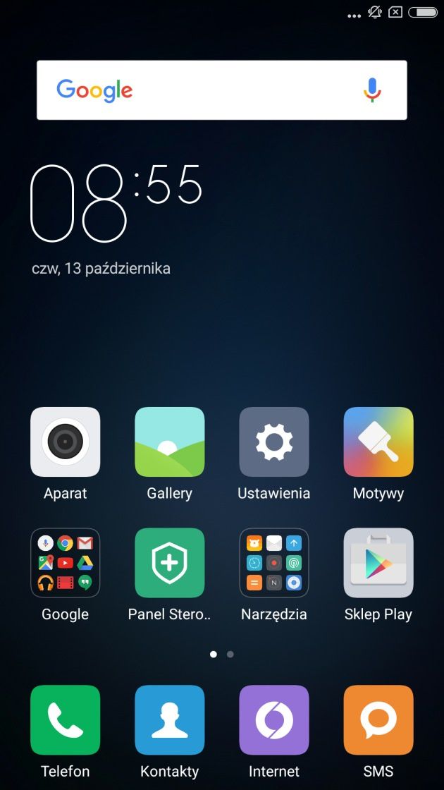 Xiaomi Redmi Note 3 interfejs 1
