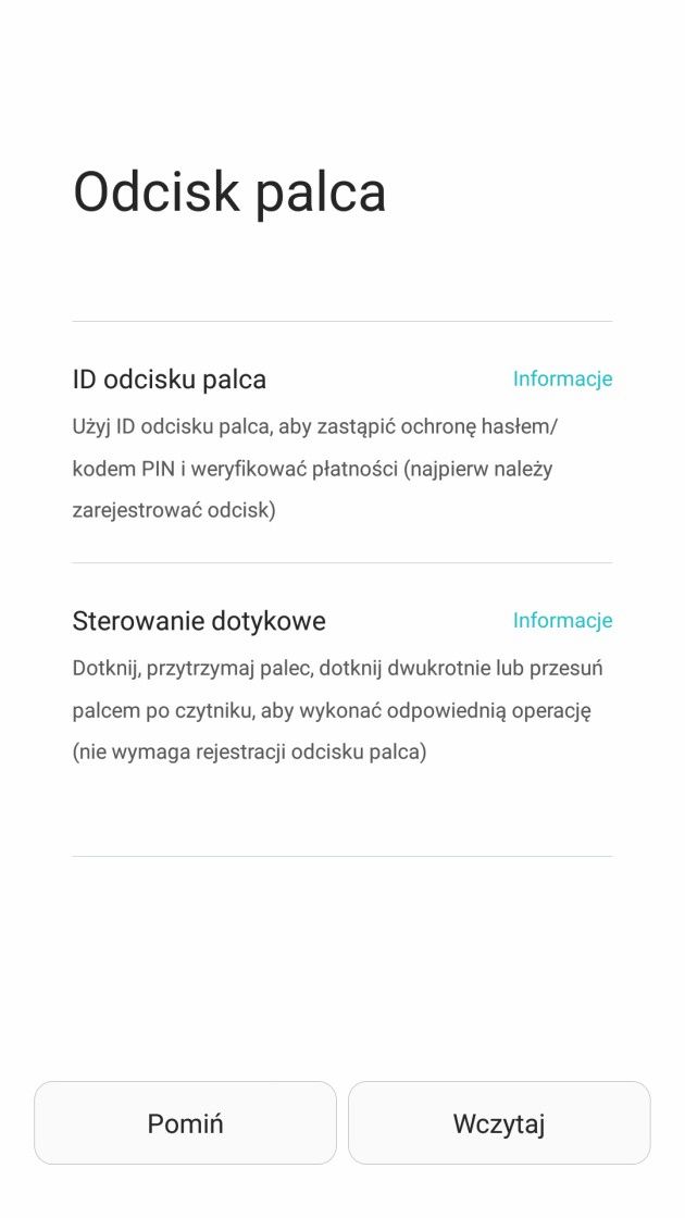 Huawei Mate S odciski palca