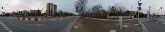 Moto G7 Plus panorama ulica