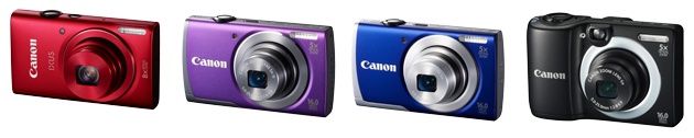 Canon Powershot IXUS modele na 2013 rok